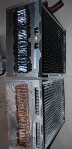 Dismantling of Primary Cell Inlet panel, Coupling box, Cold spot baffle & Secondary Condensing Heat Exchanger